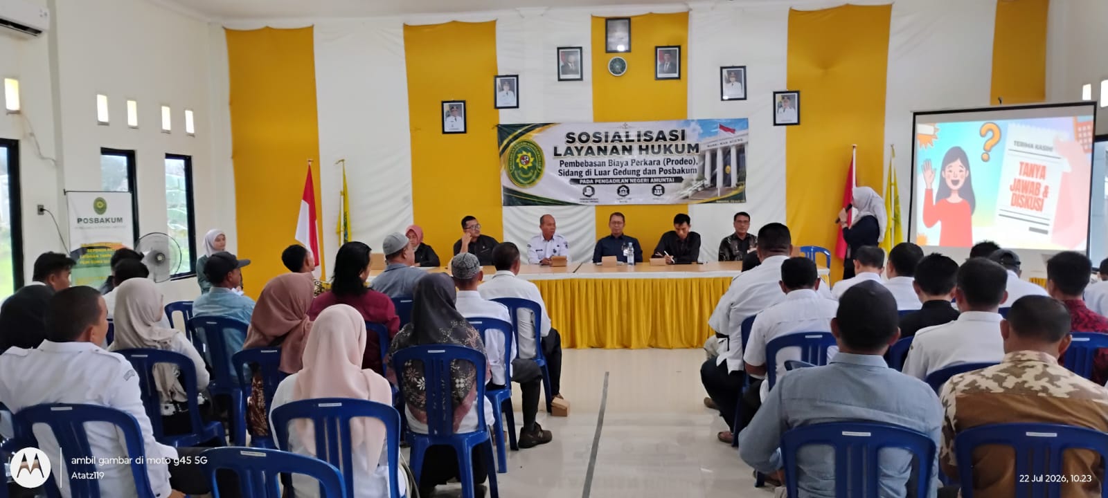 Sosialisasi Layanan Hukum Bagi Masyarakat